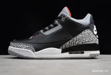 JORDAN CEMENT” 3 2018  “BLACK AIR 0601